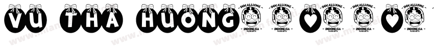 vu tha huong粗体-斜体字体转换